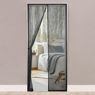 Puerta mosquitera magnética auto sellante 1.57pulg