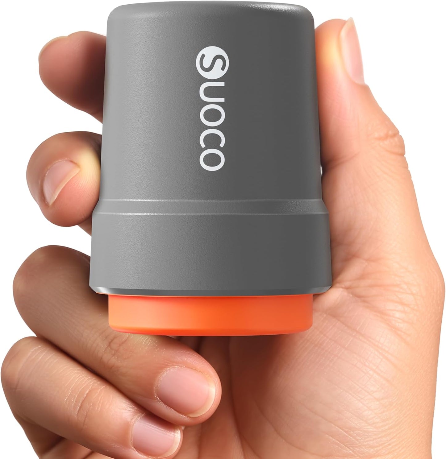 Bomba vacío viaje mini eléctrica inalámbrica recargable USB gris