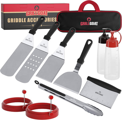 Kit 11 Pzas Accesorios Plancha Acero Inox