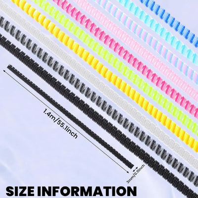 10 Protectores Cables Espiral Multicolor para Mascotas