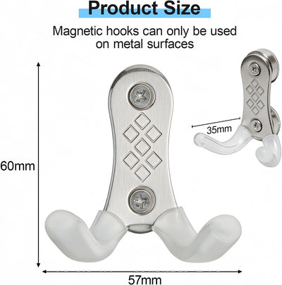 Paquete de 2 portafiltros magnéticos para pared metálica sin taladro para Breville y Ninja Luxe