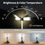 Luces camping recargables 7200/5000/3600K dimmable negro