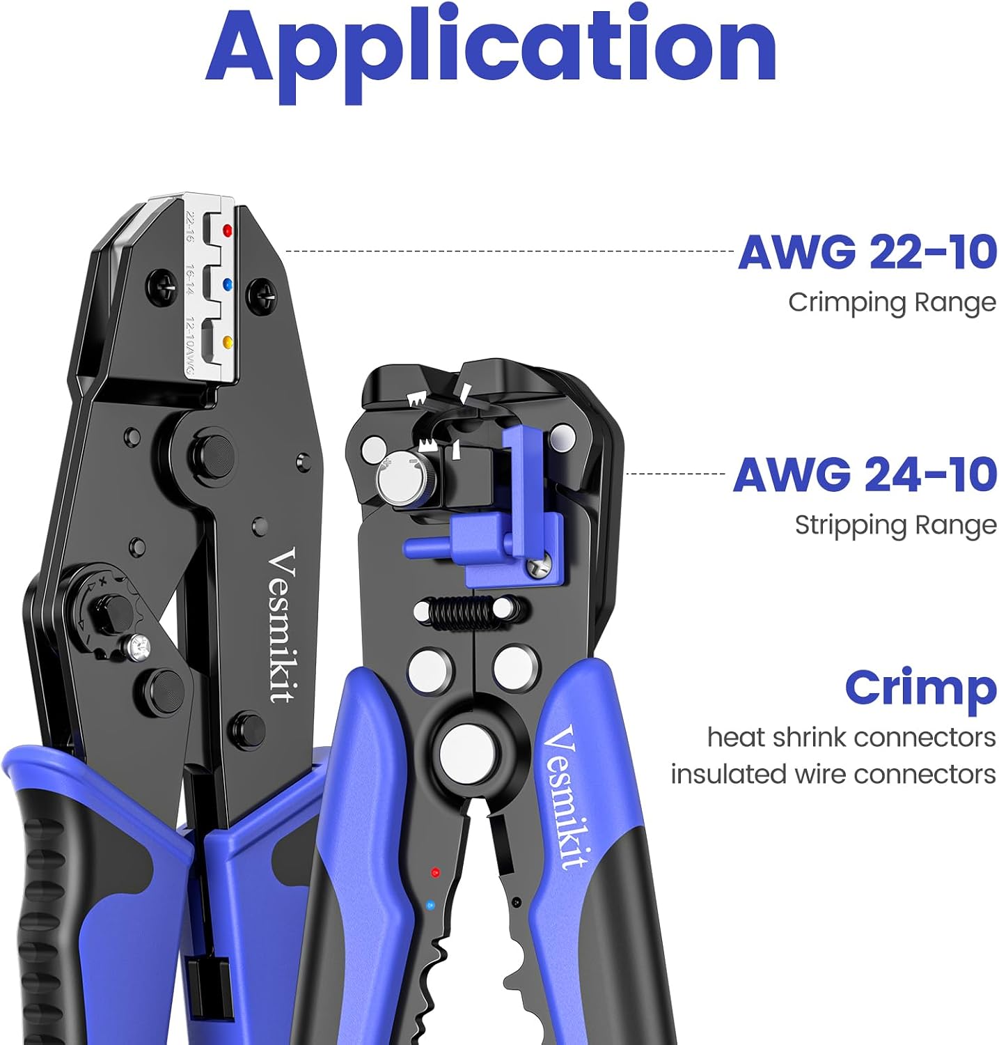 Pelacable automático 3en1 crimpador cables AWG 24-10