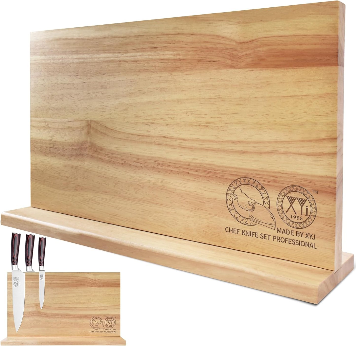 Set 13 Pzas Cuchillos Acero Inox con Bloque y Guantes