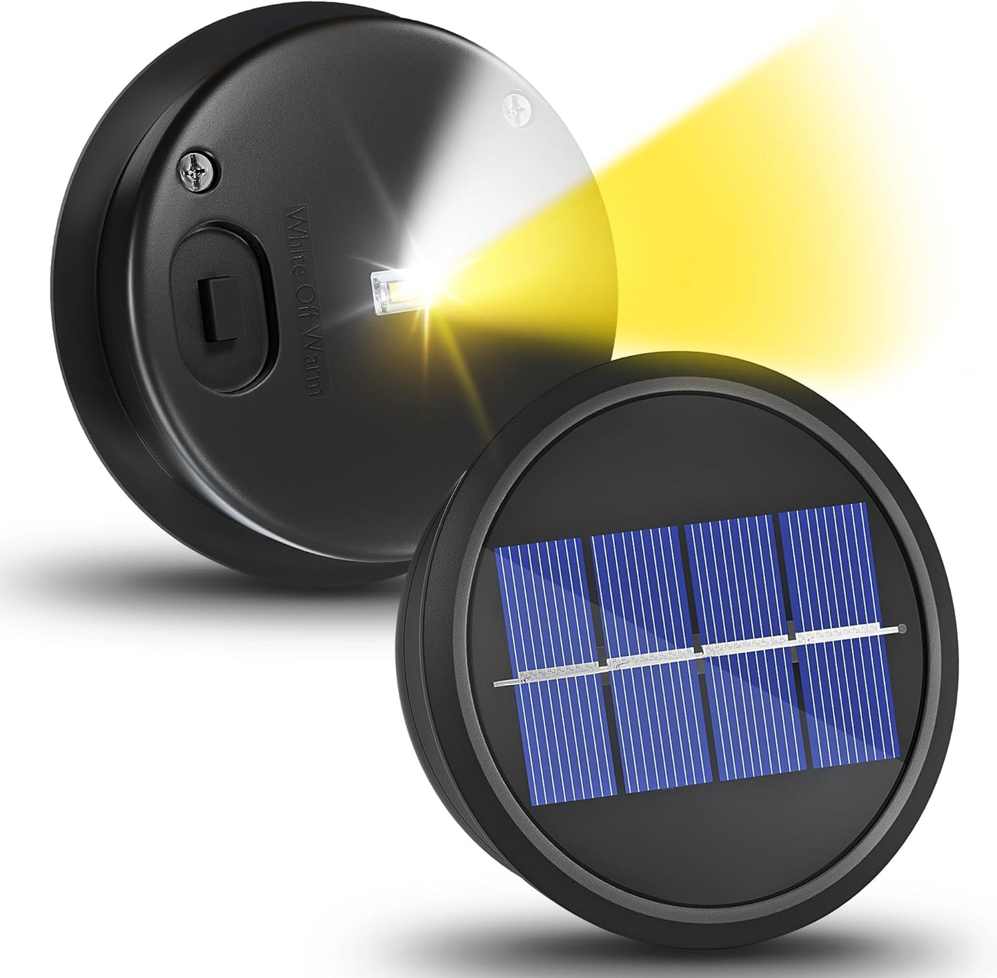 2 Pzas Repuesto Luz Solar LED Impermeable