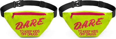 Riñonera neón para raves y fiestas Verde Neon