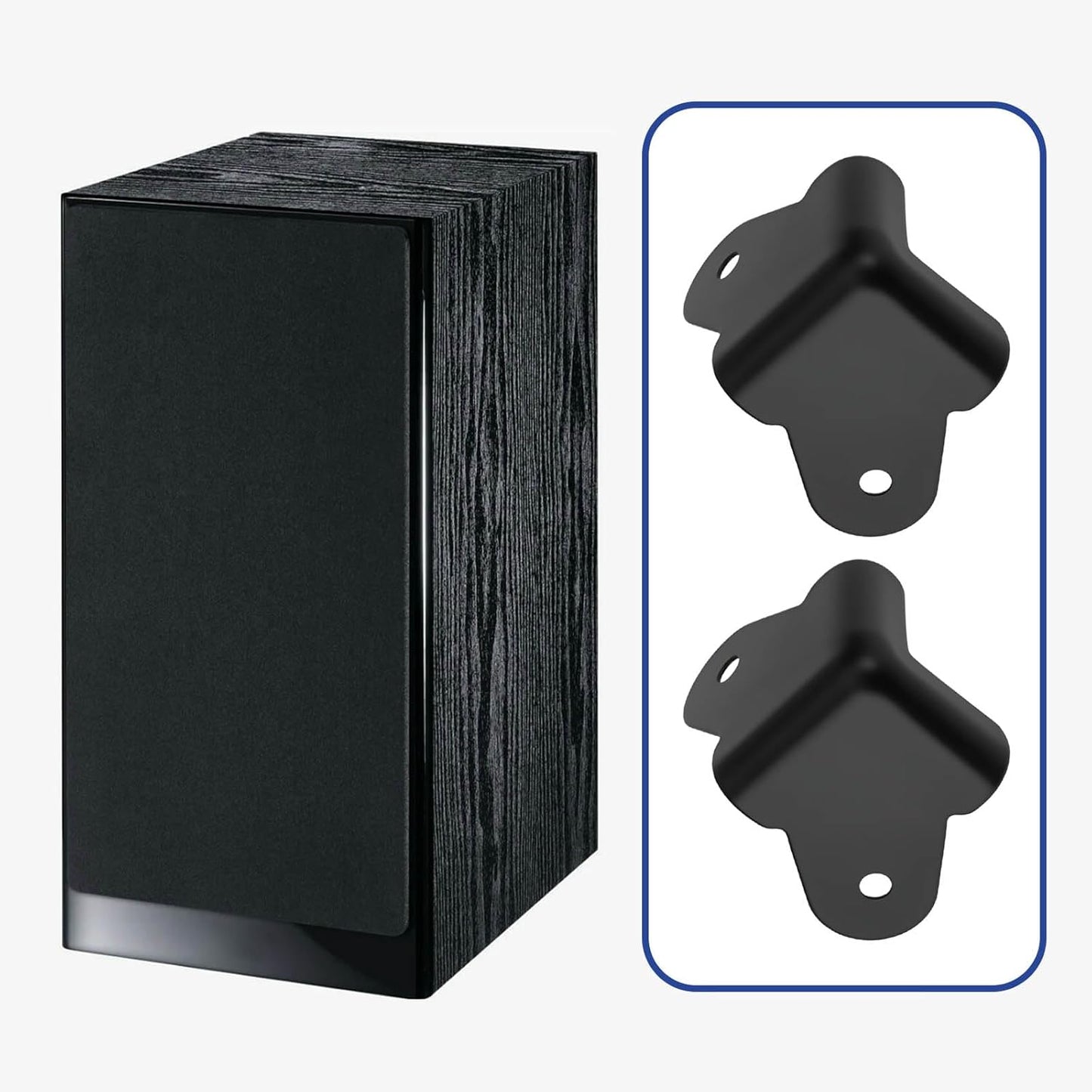 20 Pzas Garras Hierro 1.57x1.57pulg Accesorios Altavoz