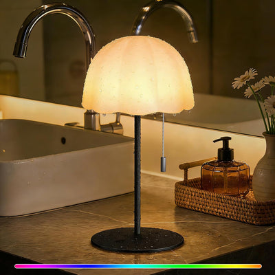 Lámpara ducha impermeable IP44 LED RGB blanca recargable