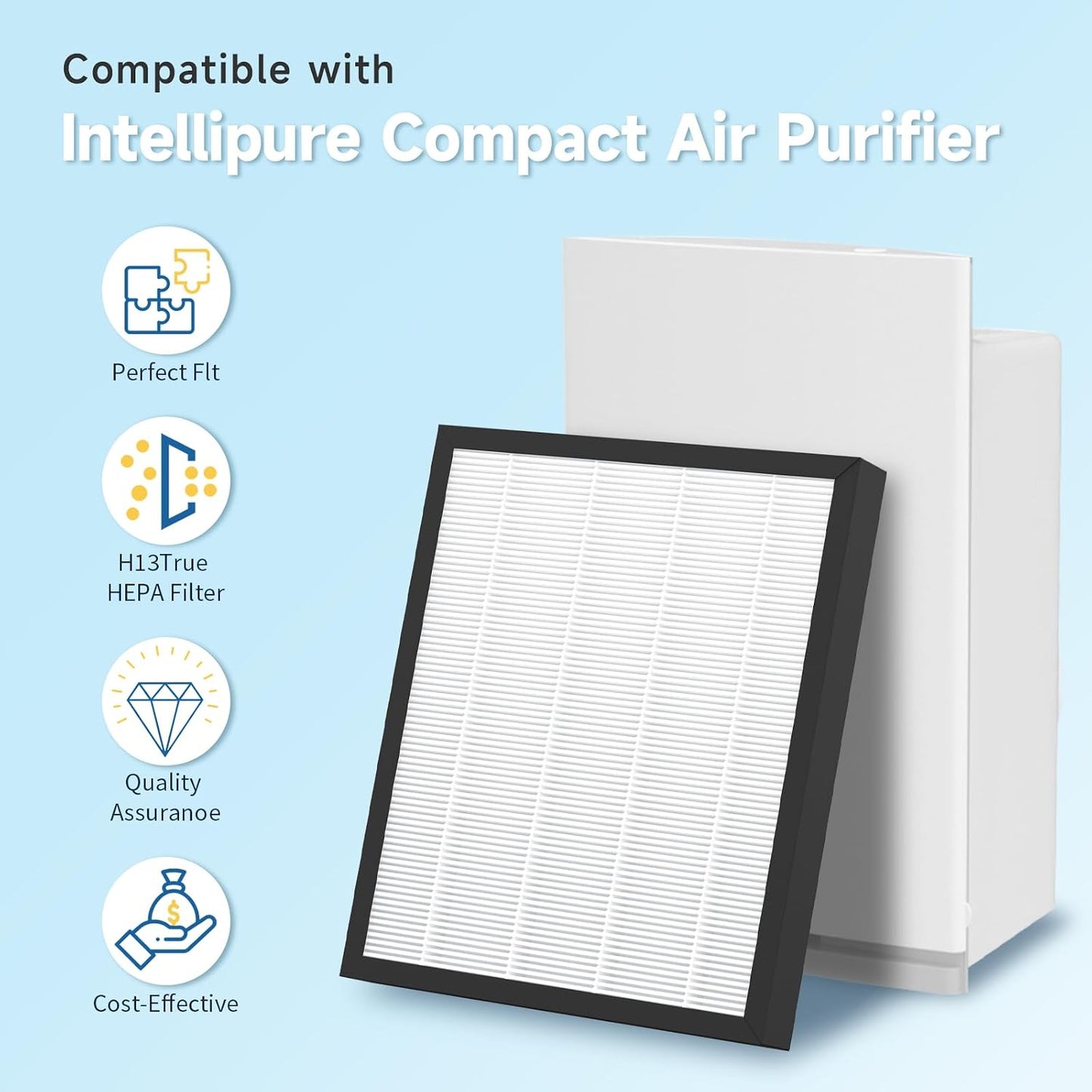 3 Pzas Prefiltro Comp para Purificador Intellipure 3 Etapas