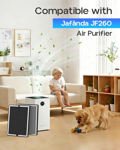 Set 2 filtros repuesto JF260 Air Puri-Fier H13