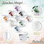Taza café esmaltada 12oz regalo maestro 18uds flores