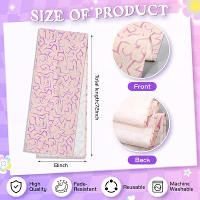 Camino mesa Kpop rosa 12x72pulg decoración fiesta interiores