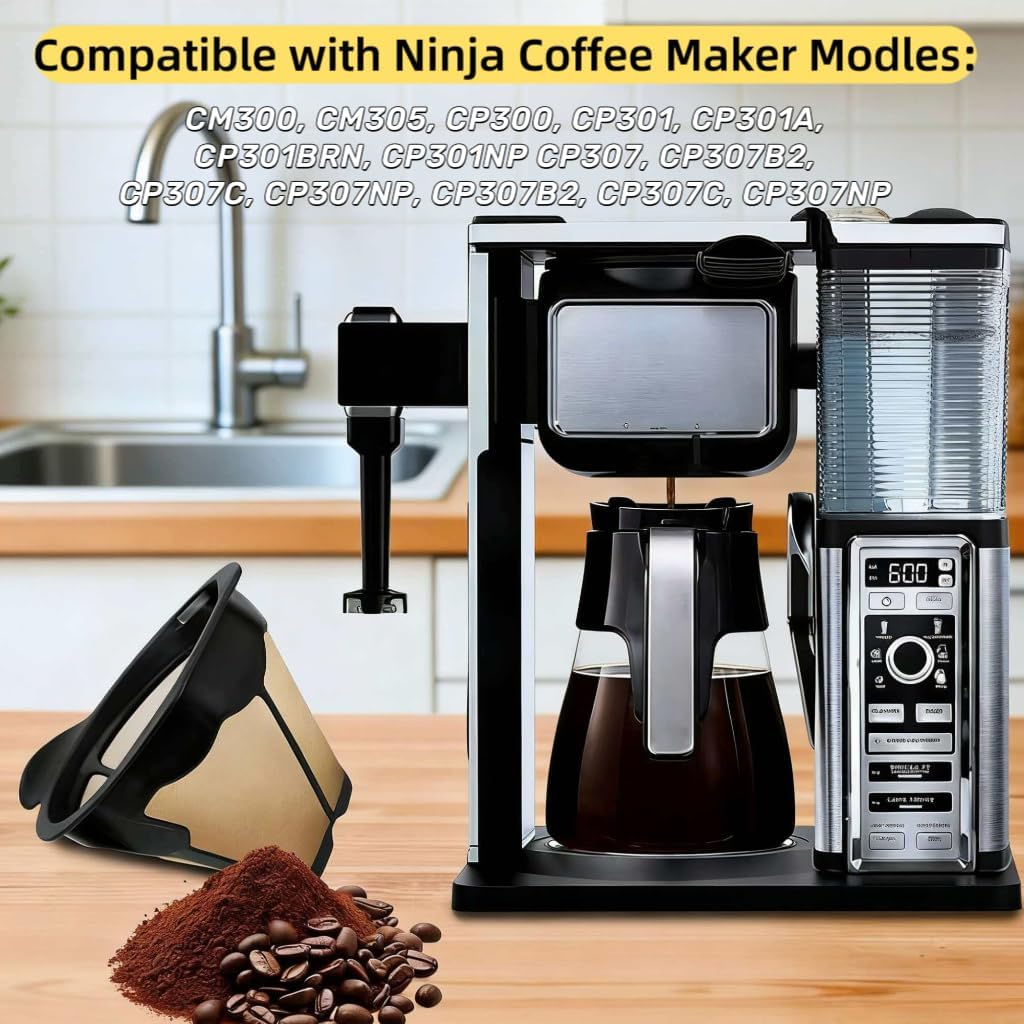Conos reutilizables para filtros cafetera Ninja CM300