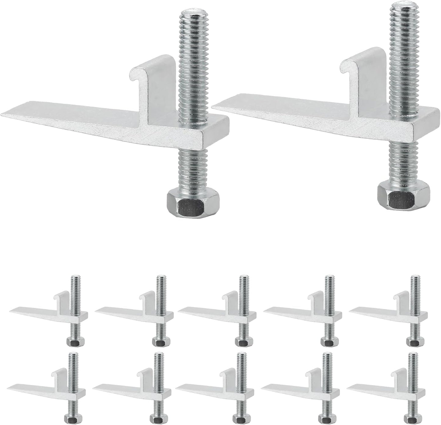 Clips montaje fregadero con gancho J pack 12