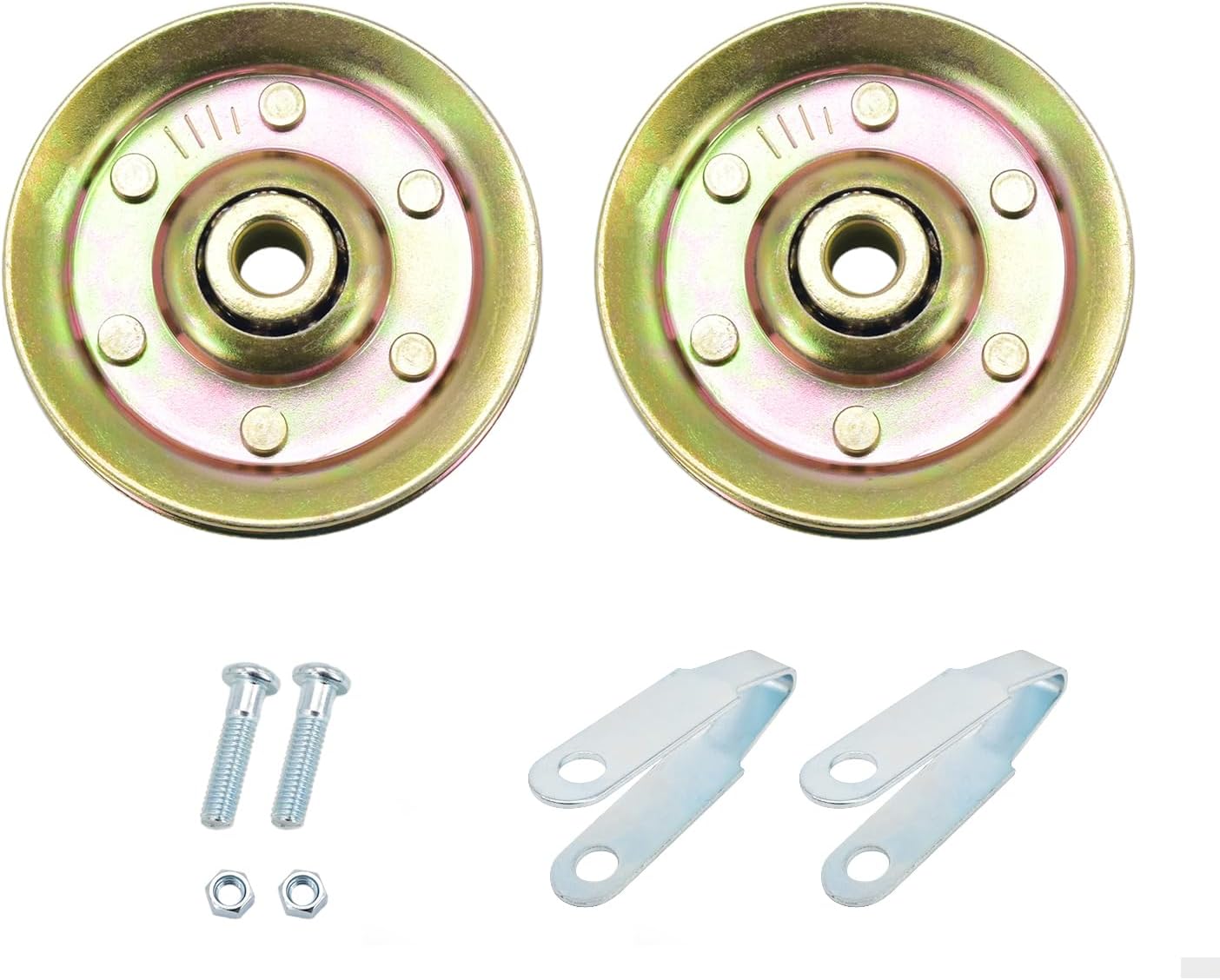Kit poleas puerta garaje 3pulg eje 3/8 carga 200lb
