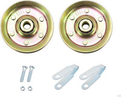Kit poleas puerta garaje 3pulg eje 3/8 carga 200lb