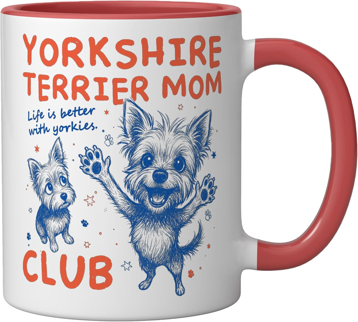 Taza Cerámica Mother's Day para Dueño de Yorkie