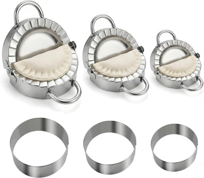 Juego 6 Pzas Máquina Albóndigas Acero Inox 304 Pierogi