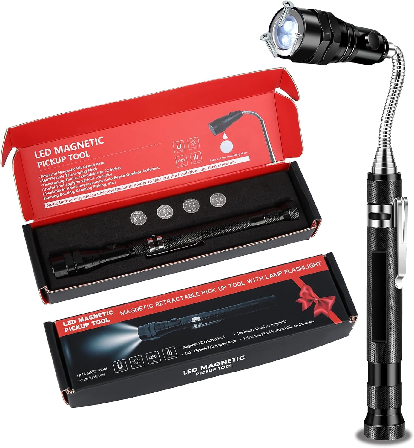 Herramienta magnética linterna LED para mecánico