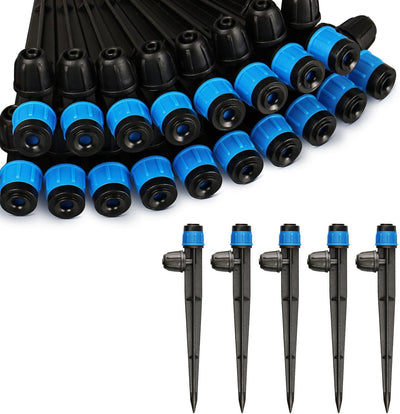 Accesorios gotero ajustable para tubo 1/4pulg vórtice completo