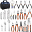 Juego 22 Pzas Alicates con Bolsa Portátil para Taller y Hogar