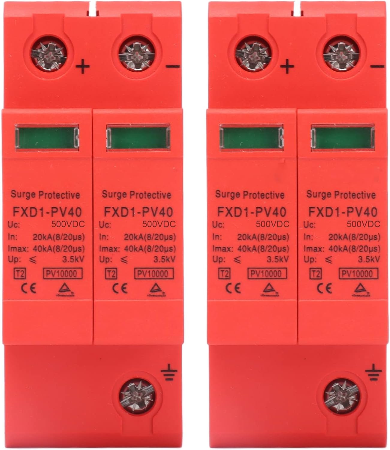 Dispositivo proteccion DC 1000V FXD1-PV40 2P 40KA