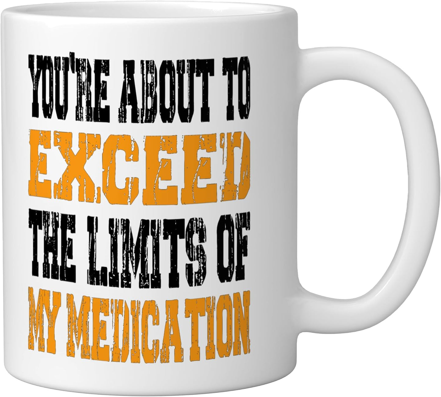 Taza Cerámica para Introvertos Blanca