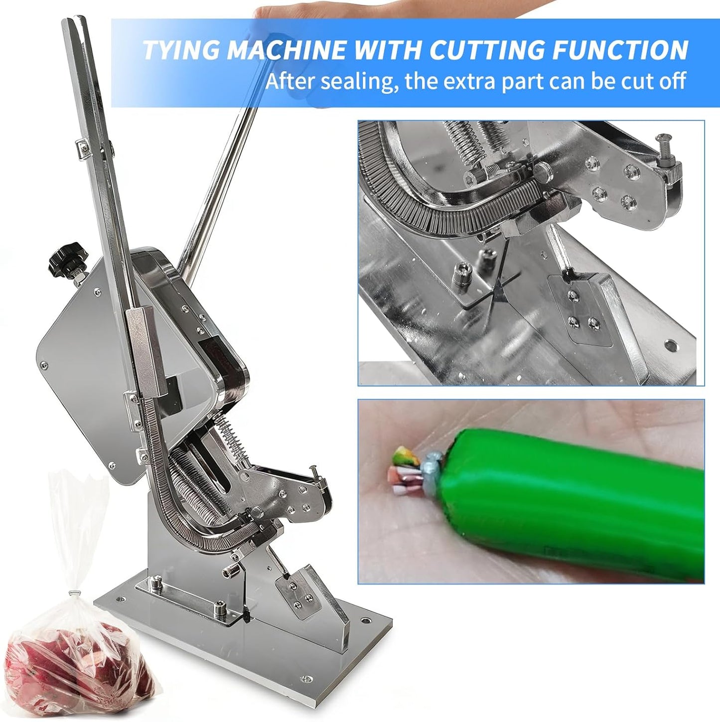 Cortadora salchichas manual forma U 4400 clips
