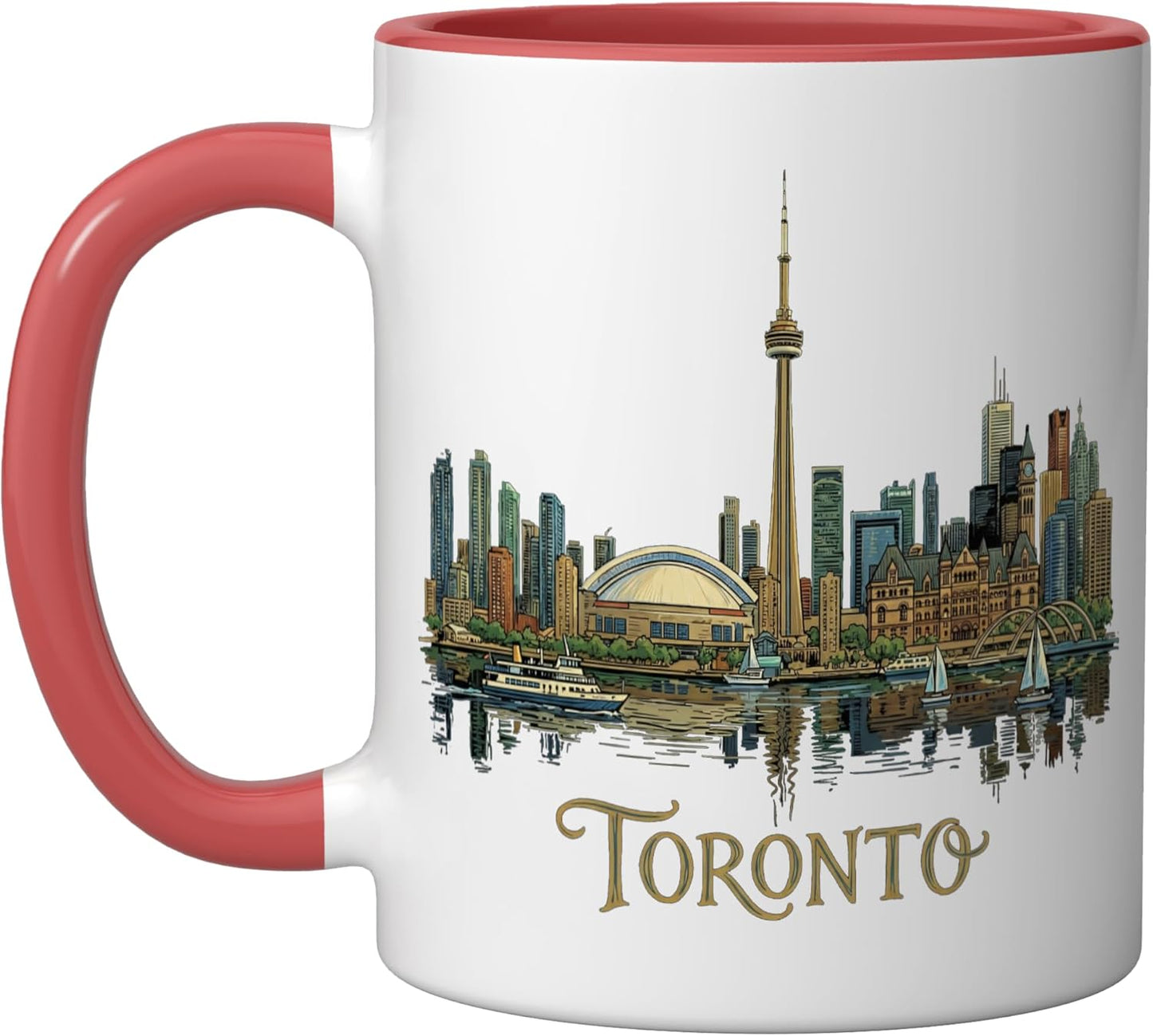 Taza Cerámica Regalo Toronto Canadá