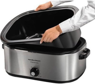 Horno Asador Eléctrico 22qt Bandeja Acero Inox