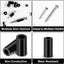 Kit 300 Pzas Espaciadores Redondos Negro M6 M8
