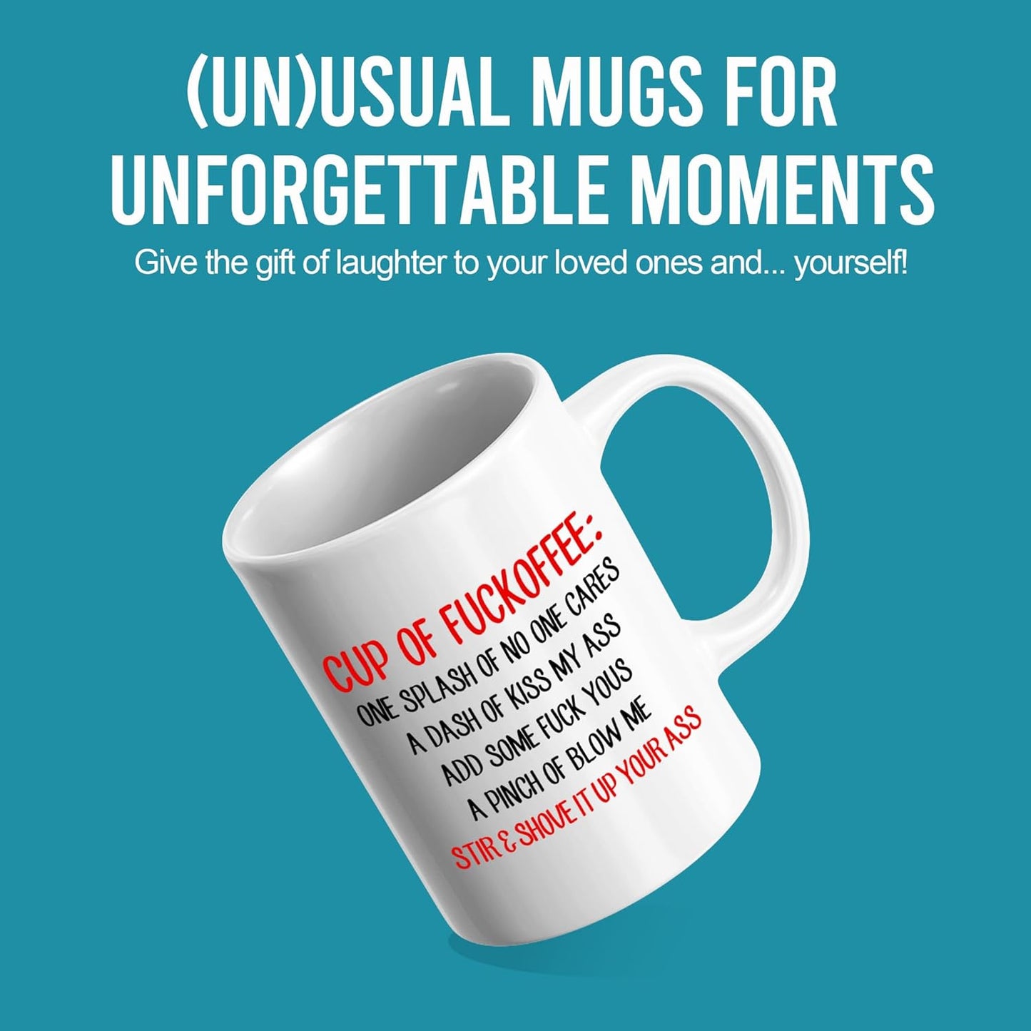 Taza de cerámica Fuck Off regalos sarcásticos para compañeros de trabajo