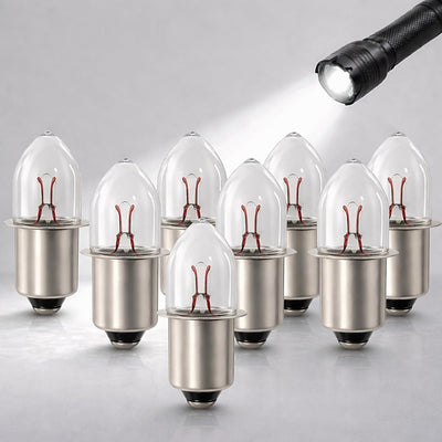 Base bombilla linterna 2.4V P13.5S comp 2D pack 8