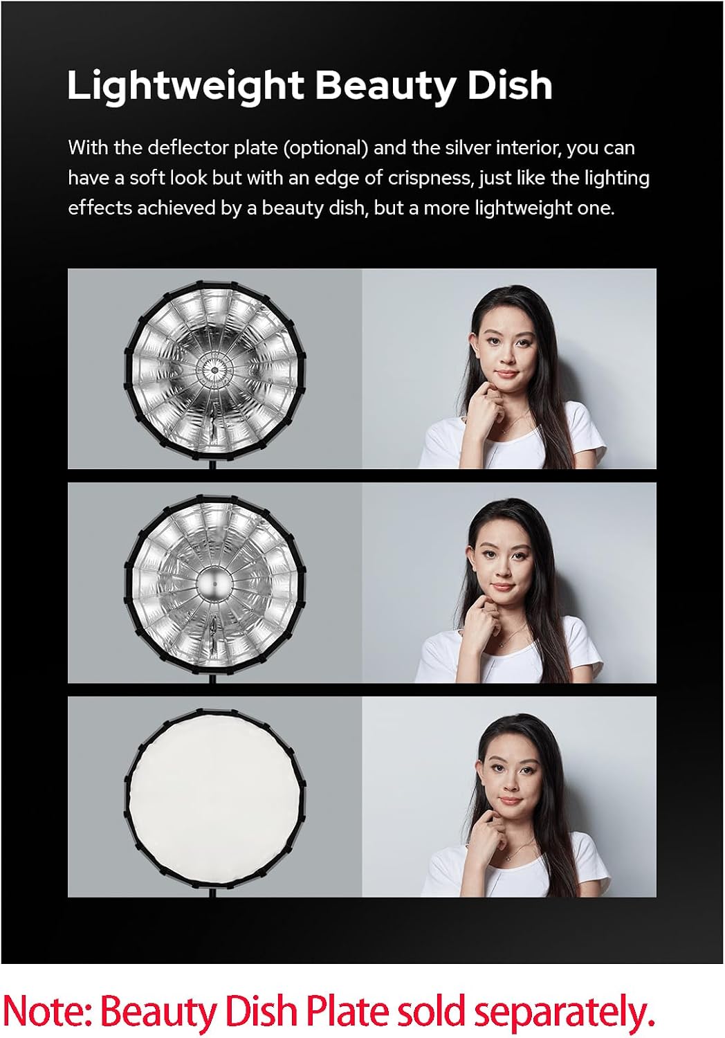 Softbox S120T paraguas 47pulg montaje Bowens difusor extraible