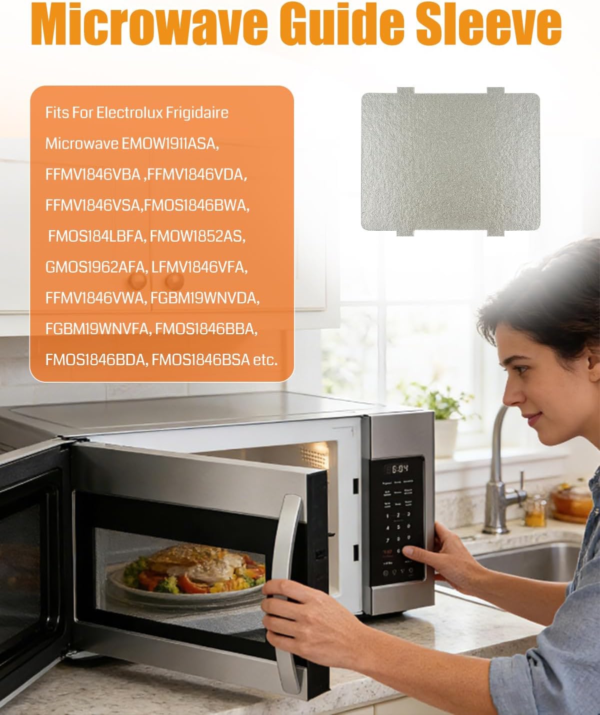 Cubierta guía ondas microondas Electrolux Frigidaire