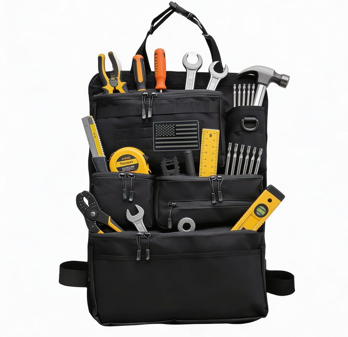Bolsa herramientas táctica plegable para mecánico y electricista