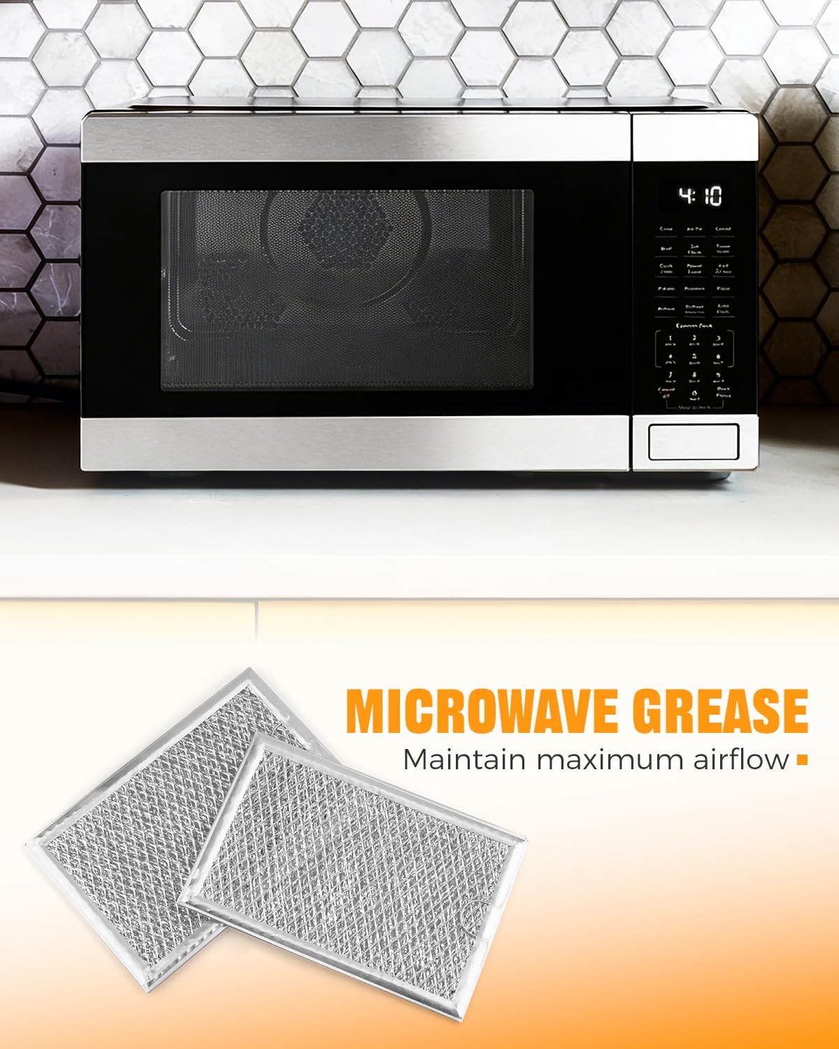 Filtro grasa microondas comp GE JVM7195SK6SS