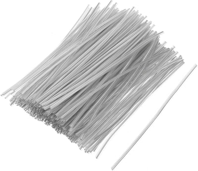 200 Lazos Giratorios 4pulg Reutilizables para Bolsas