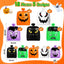 18 bolsas plástico reutilizables con lazos Halloween otoño jardín