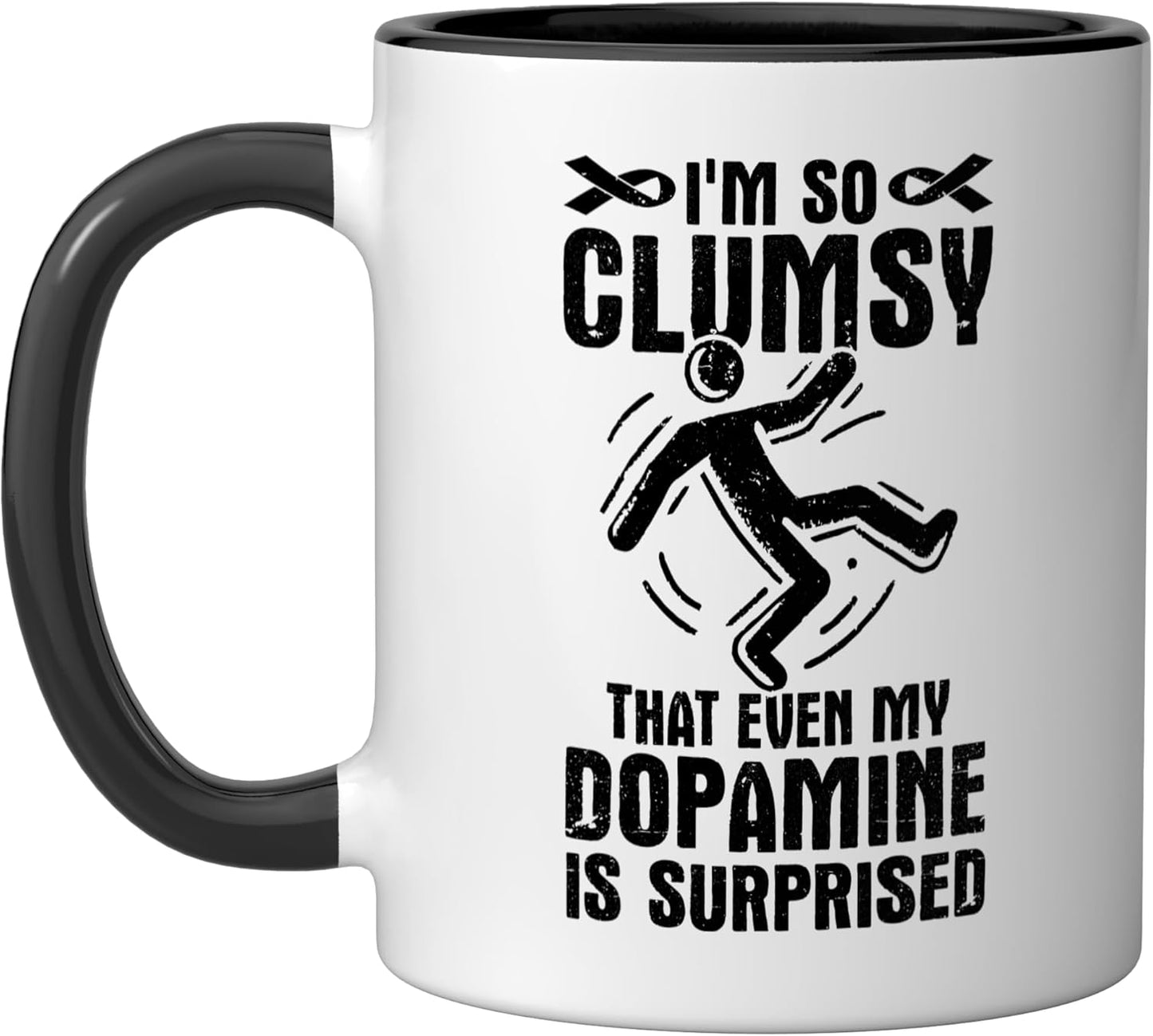 Taza cerámica Funny Parkinsons Warrior para conciencia sobre la enfermedad de Parkinson