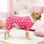 Pijama perros mediano grande elástico 4XL estampado pato