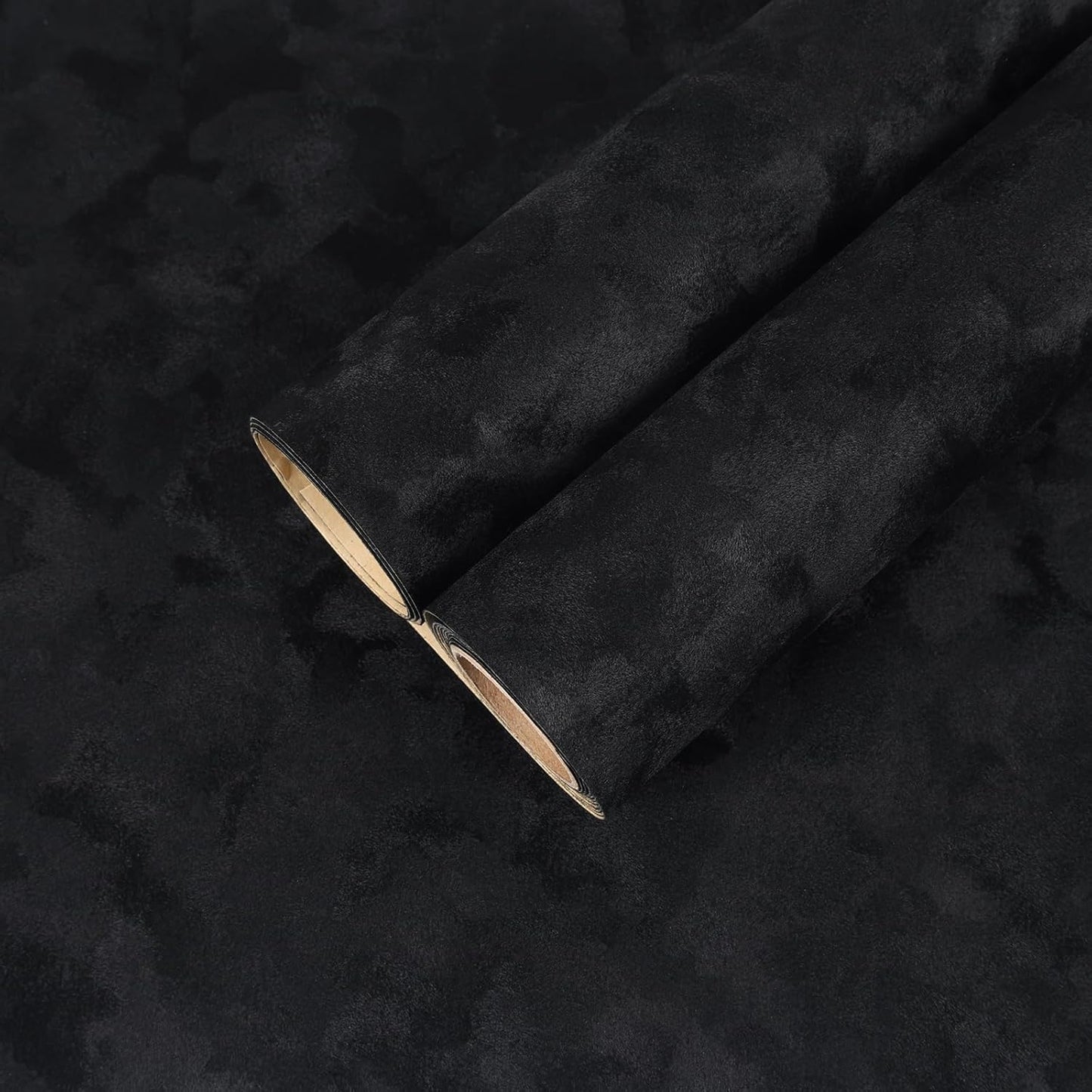 Hojas terciopelo negro para cajones joyas 12x100pulg autoadhesivo