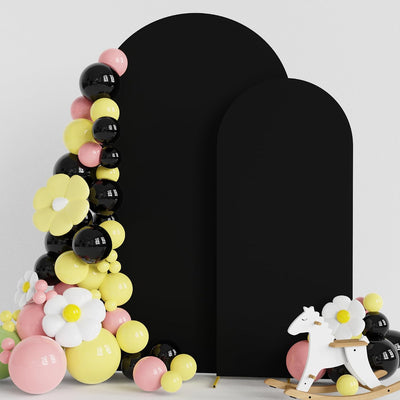 Fundas arco boda elastano juego 2 cubiertas chiara 7.2x6pies