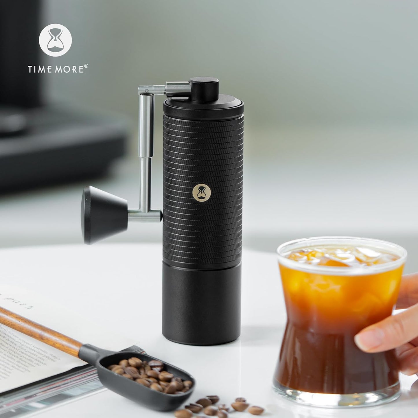 Molinillo de café manual TIMEMORE C5 con rebaba de acero