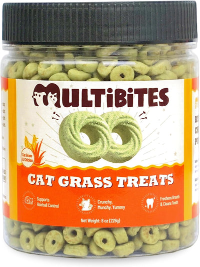 8oz Galletas para Gatos Control de Bolas de Pelo Sabor Pollo