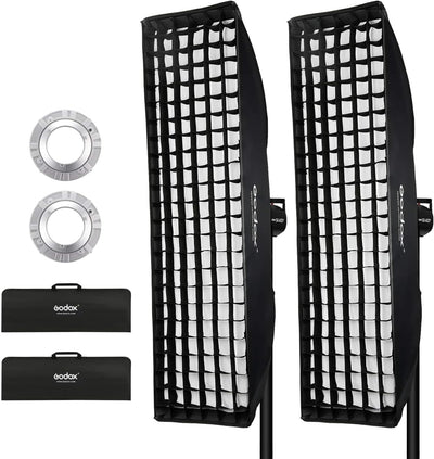 2 Cajas Luz Tiras 20x51pulg Rejilla Panal Velocidad