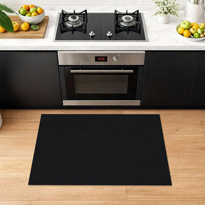 Alfombra cocina 2x3pulg algodón trenzado antideslizante