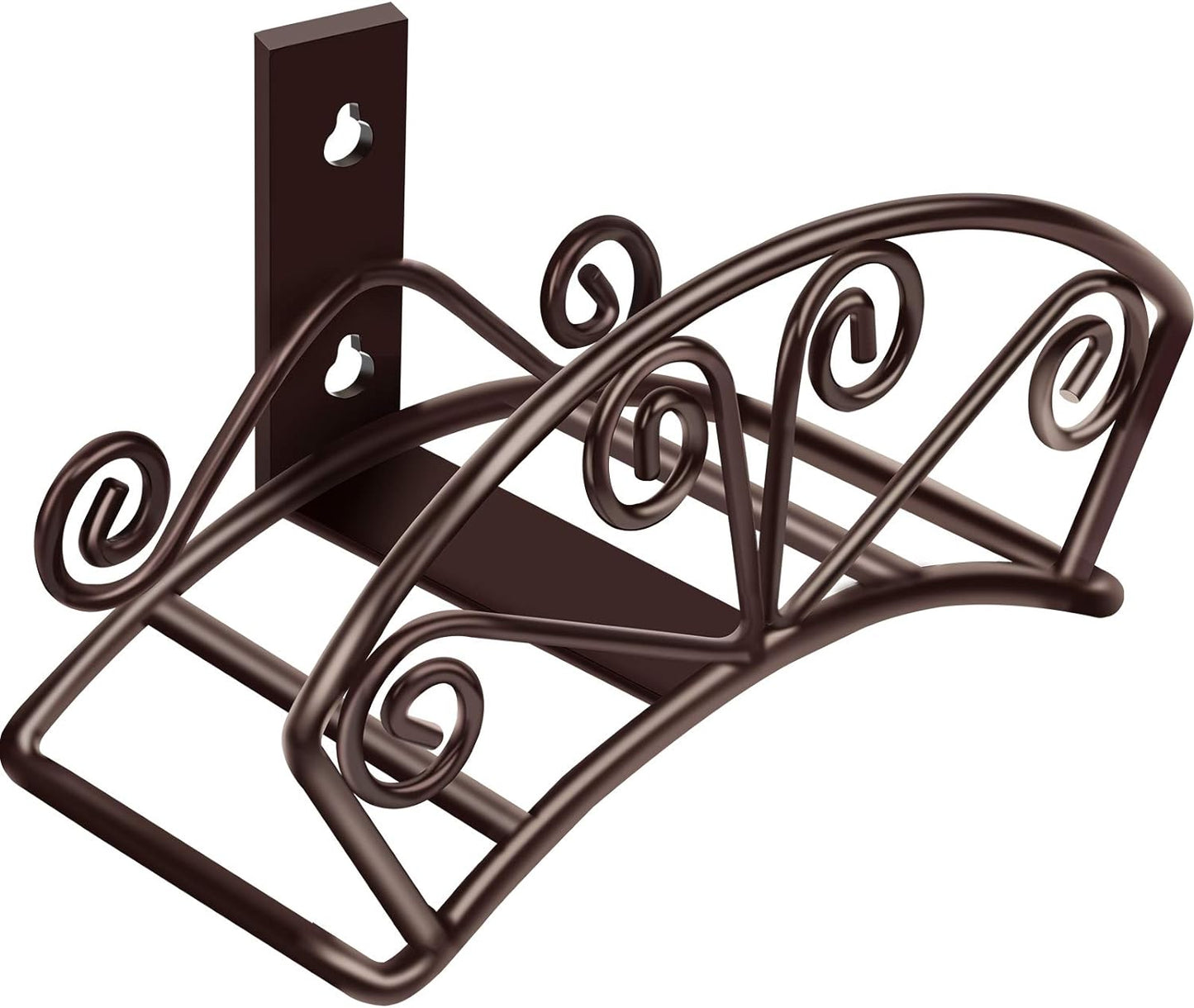 Soporte manguera jardín metal sólido pared duradero
