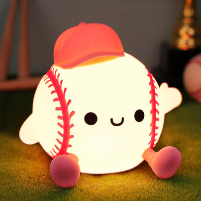 Luz nocturna LED reg. silicona suave para niñas y niños