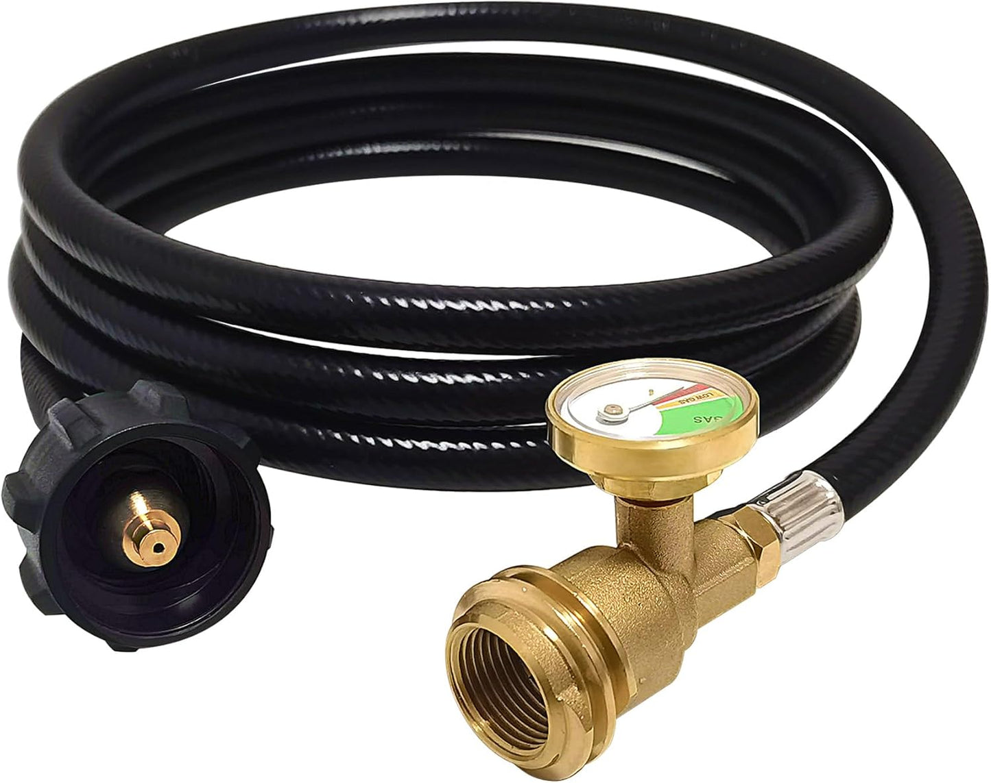 Manguera extensión tanque propano 8ft con adaptador Acme QCC/POL